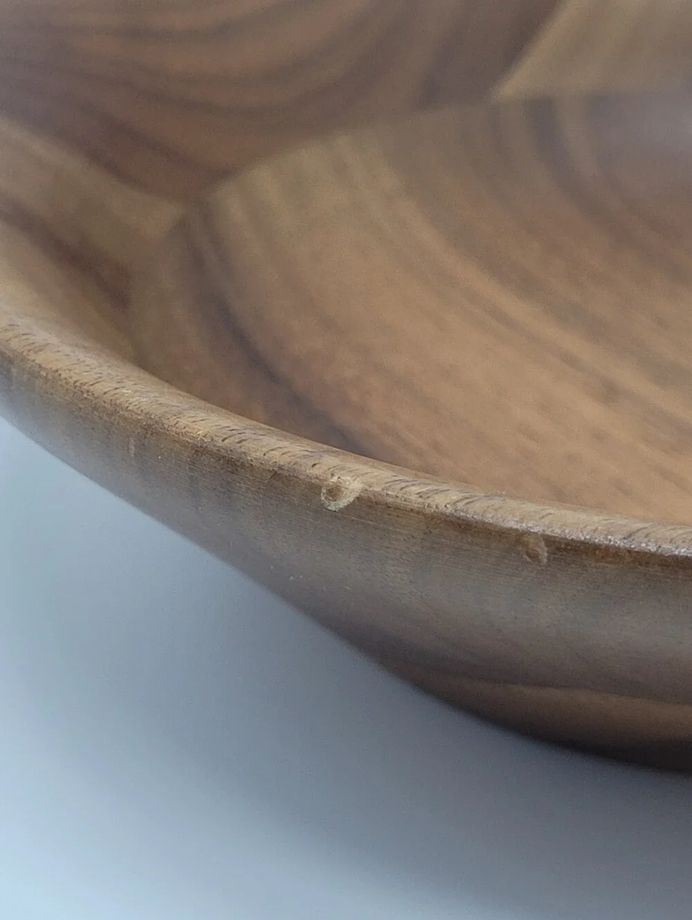 Fitzhugh Wood Bowl Solid American Walnut 7